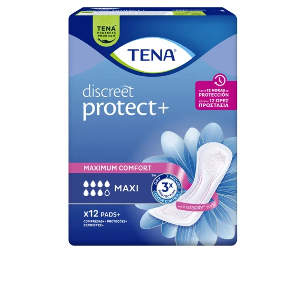 Tena Discreet Protect+ Maxi x12